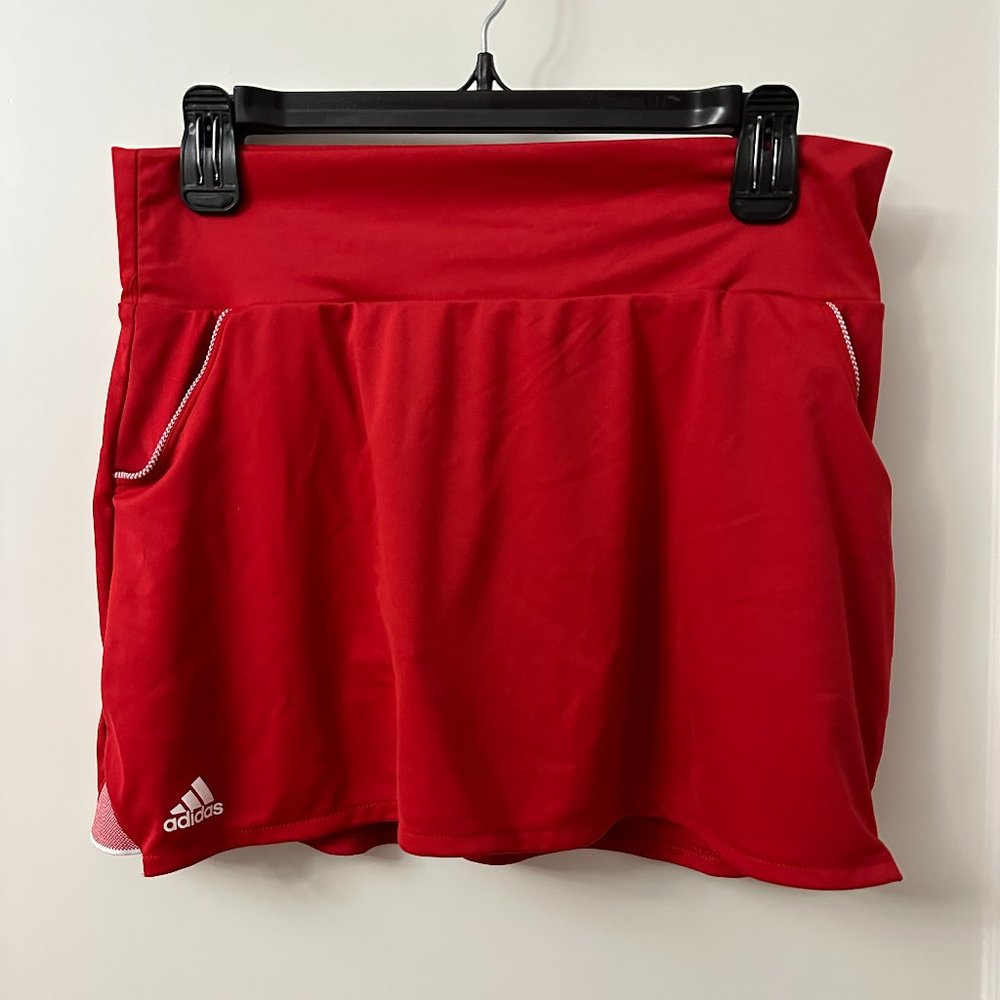 Adidas Women's Tennis Skort, Medium, Red